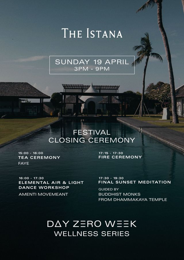 Day Zero Wellness - Sun 19 April - Day Zero Week