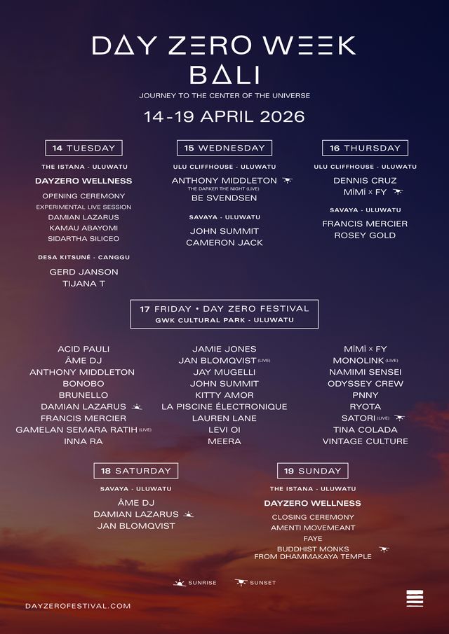 Day Zero Week - Full Music Program